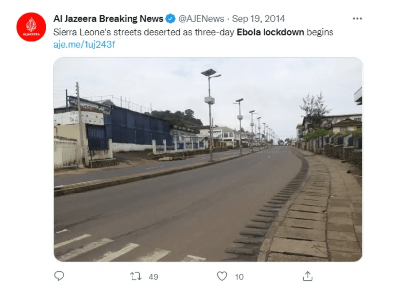 al j ebola lockdown