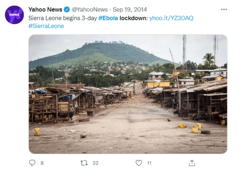 yahoo ebola lockdown