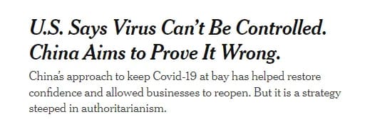 virus cannot be controlled