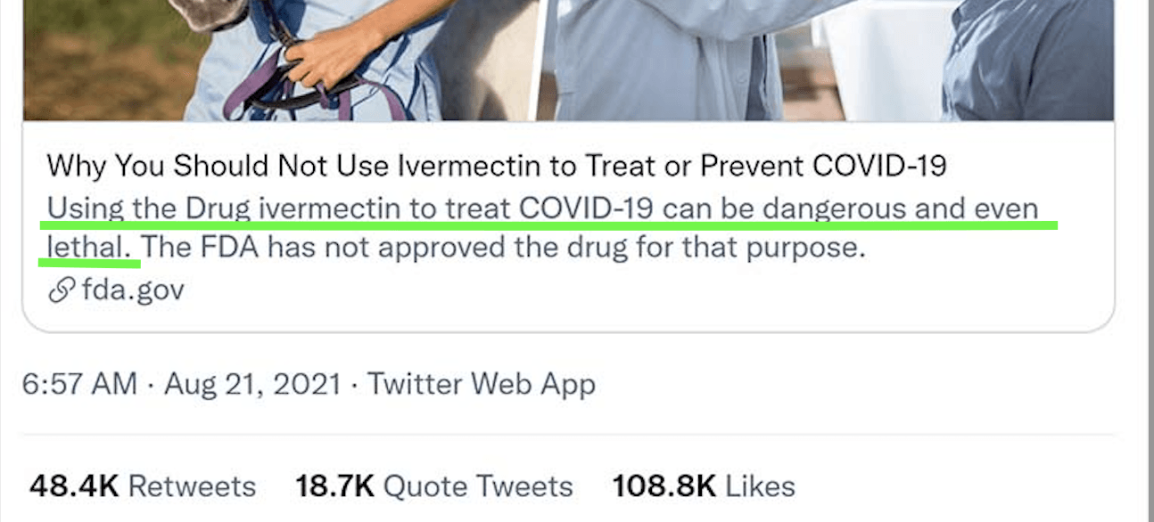 A screenshot of a social media post
Description automatically generated