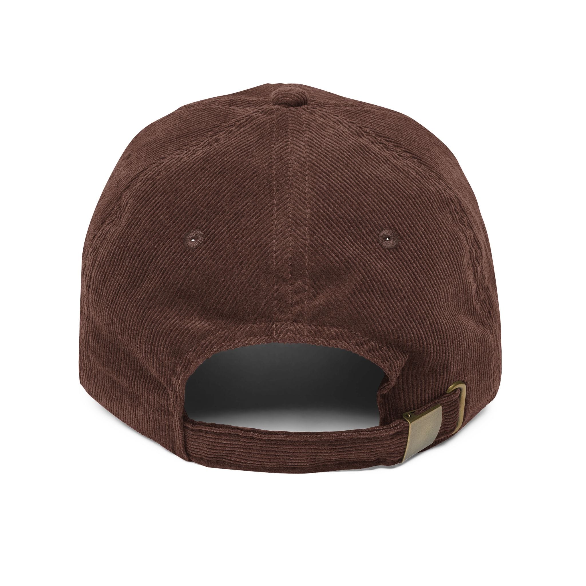 Vintage Corduroy Baseball Cap - Brownstone Institute Embroidery - Image 9